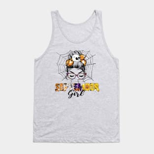 September Girl Birthday Happy Halloween Tank Top